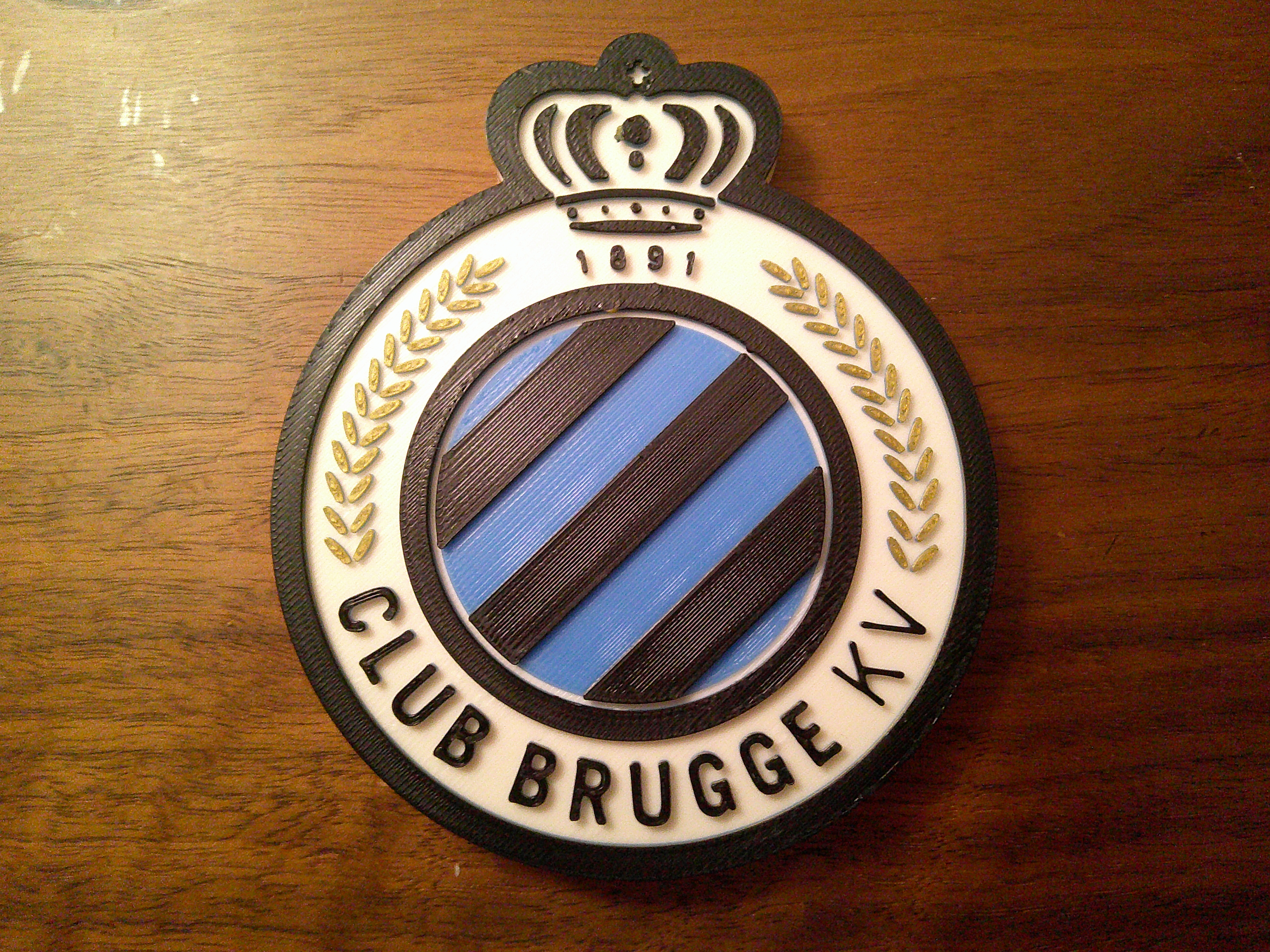 Club Brugge Logo Coaster or Plaque