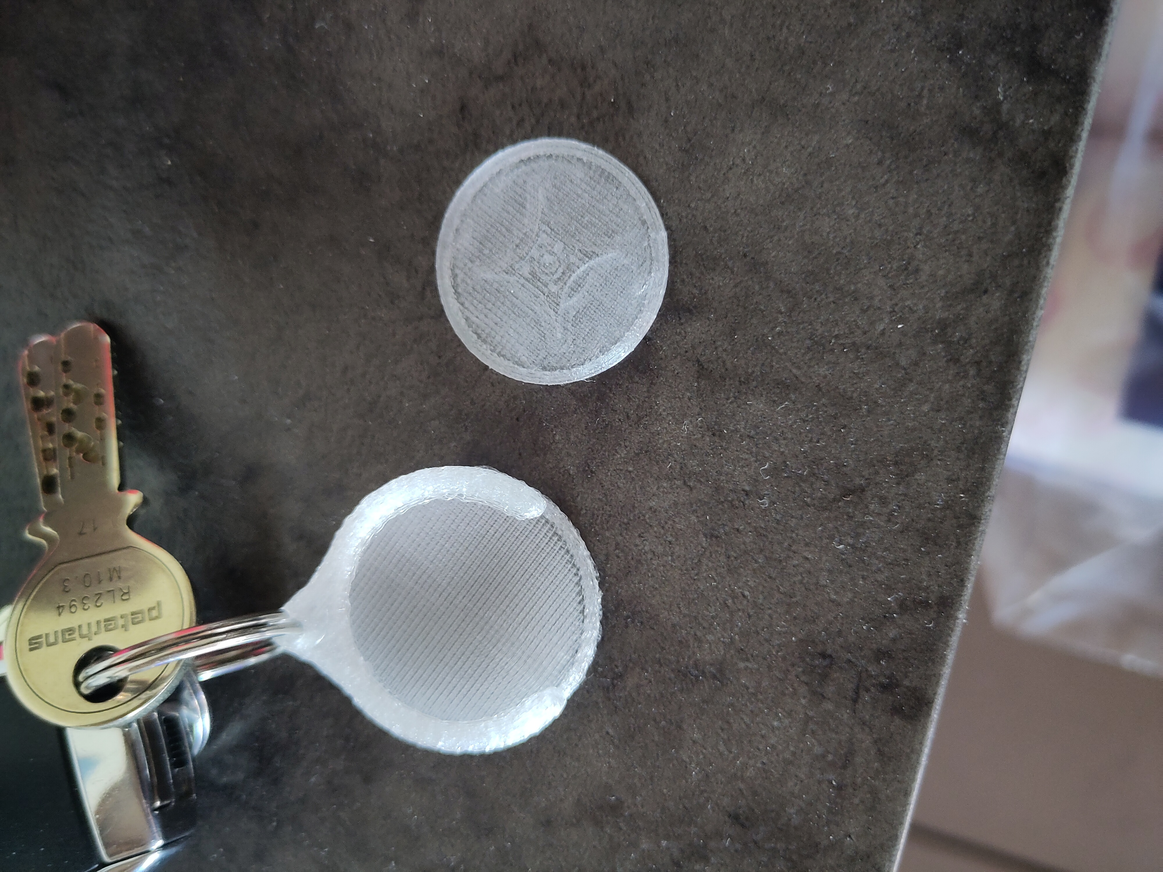 Shoping Card Coin and Keychain holder