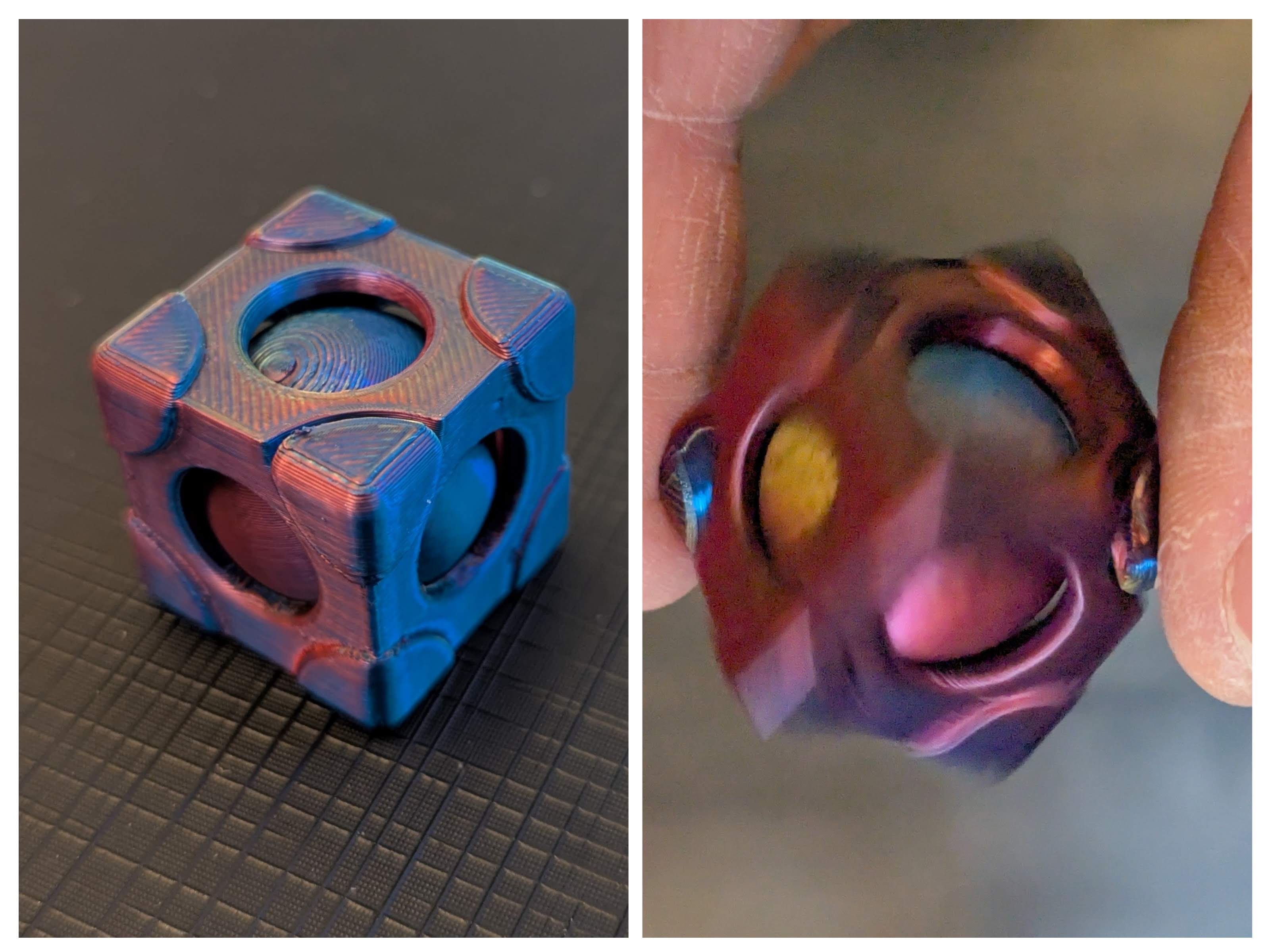 Magic hand spinner Ball & Cube
