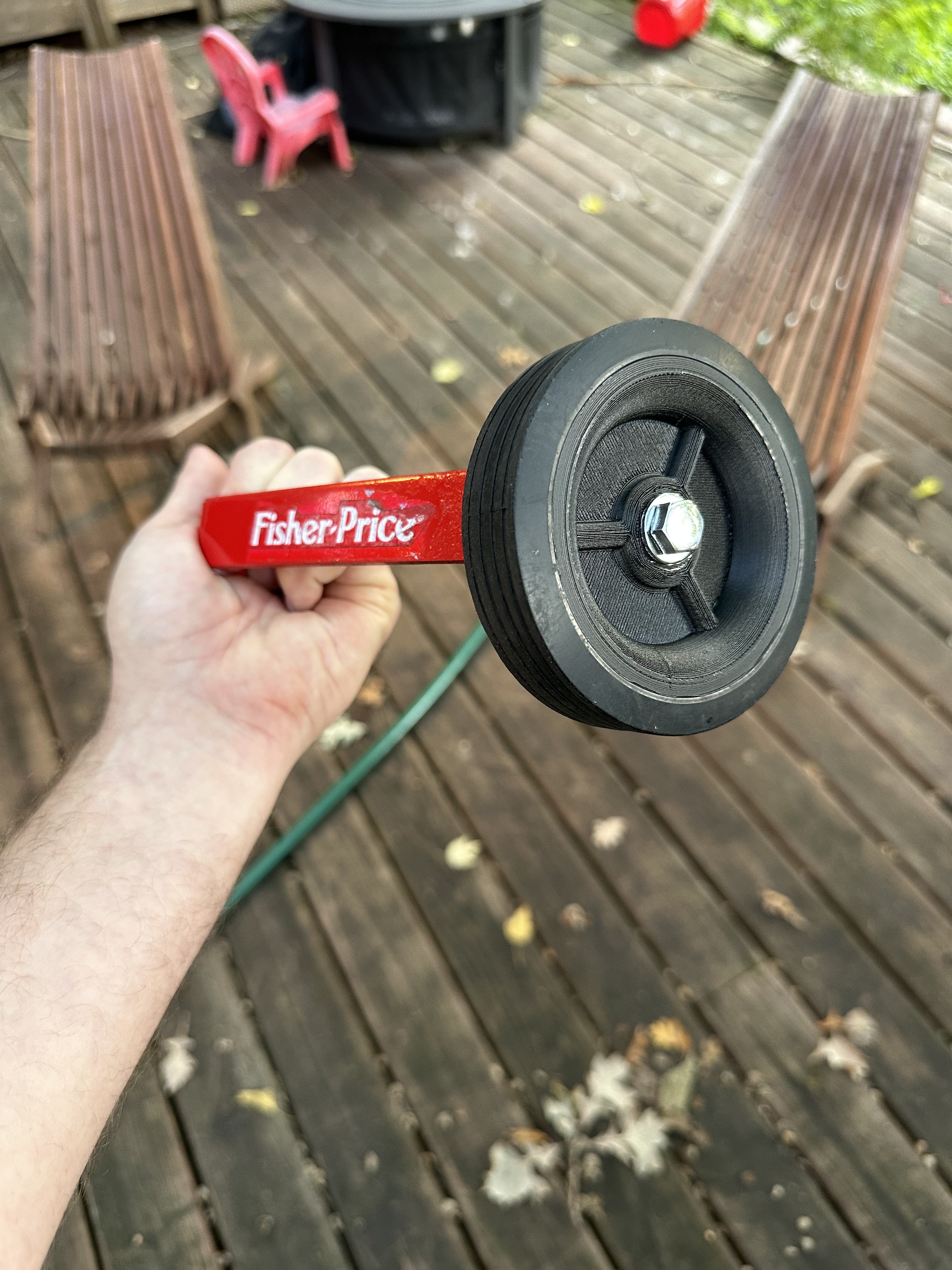 Fisher Price Training Wheel Hub