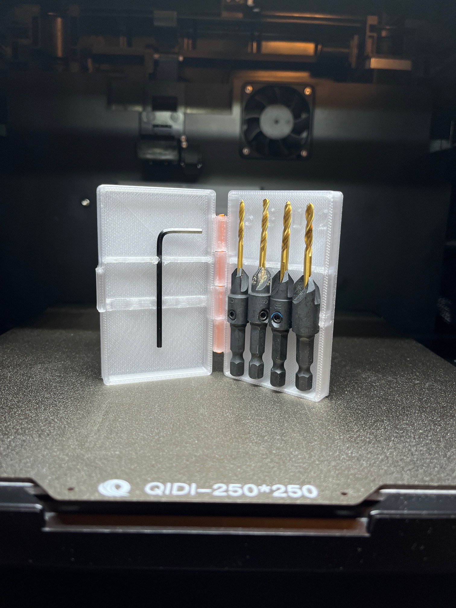 Snaplock Case for Ryobi countersinks (4 piece #6-#12 set)