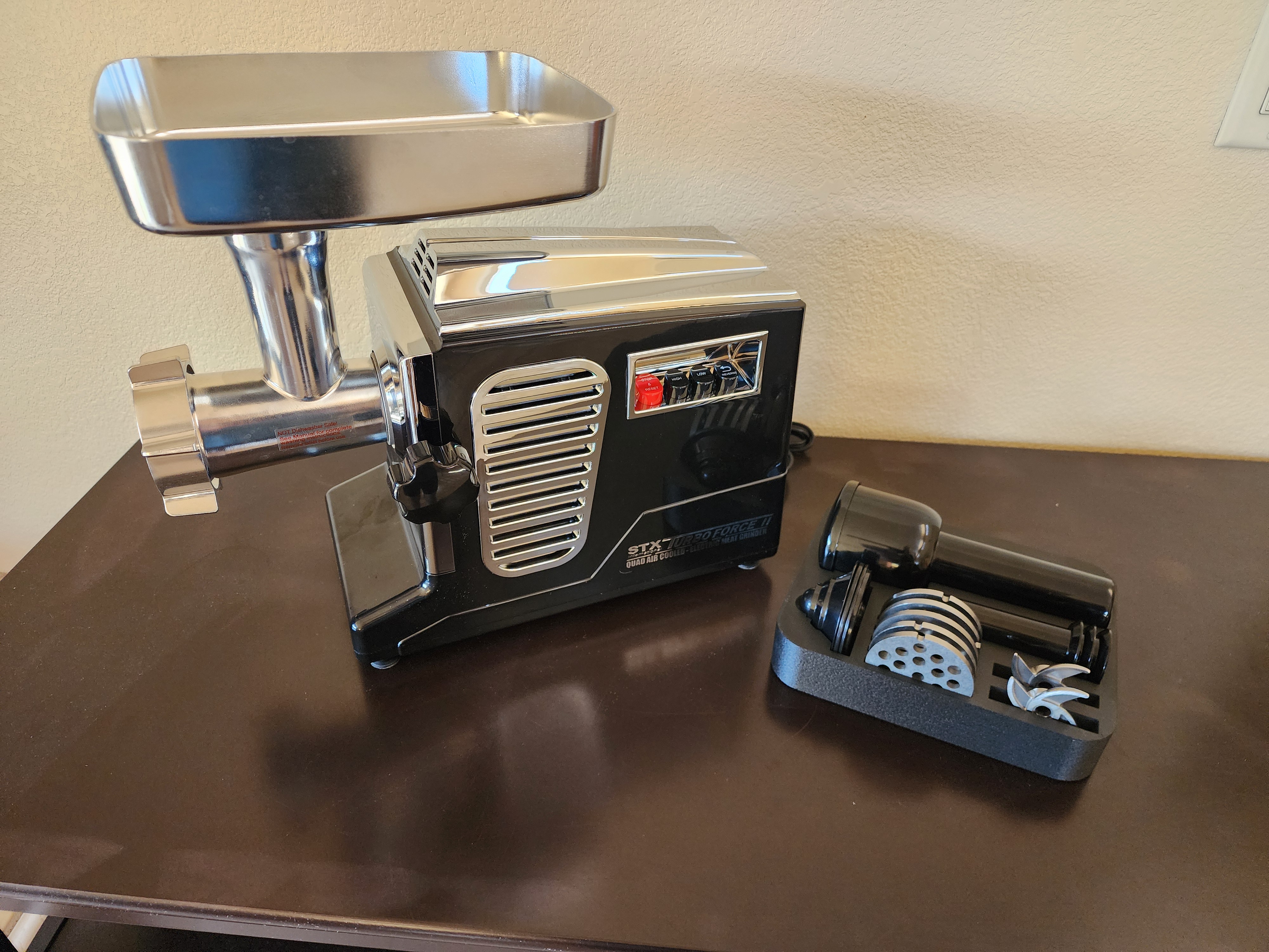 Accessory Tray for STX International Meat Grinder