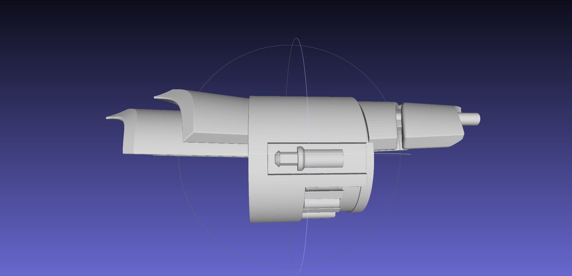 RWBY Ember Celica Yangs Shotgun Gauntlet Model