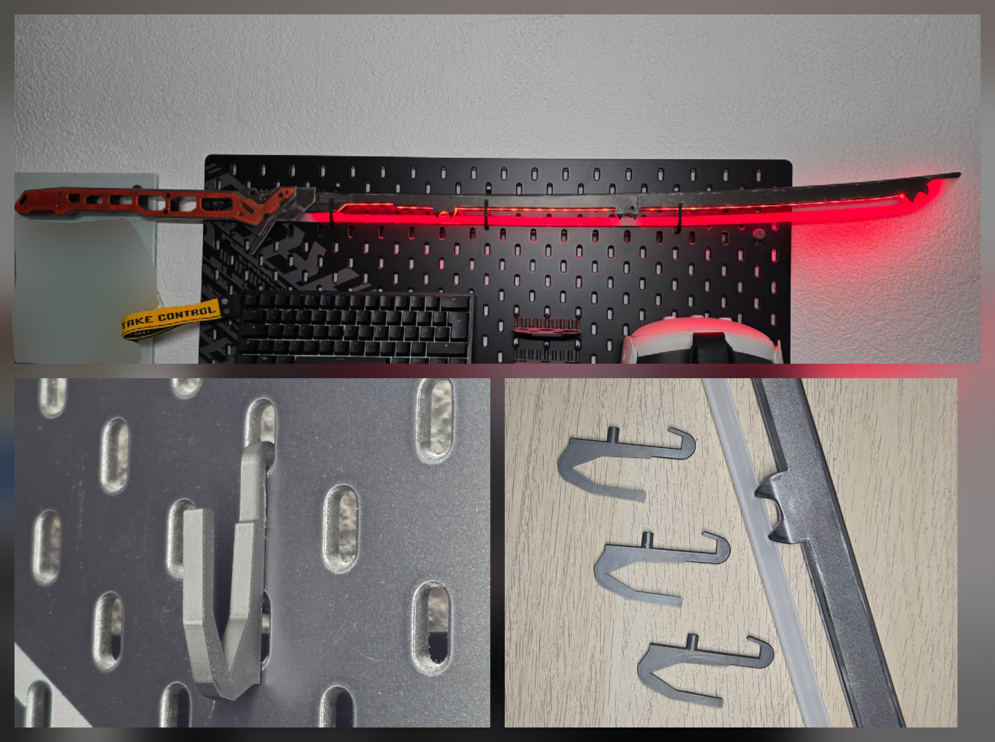 Skadis Mount for Cyberpunk 2077 Errata Thermal Katana