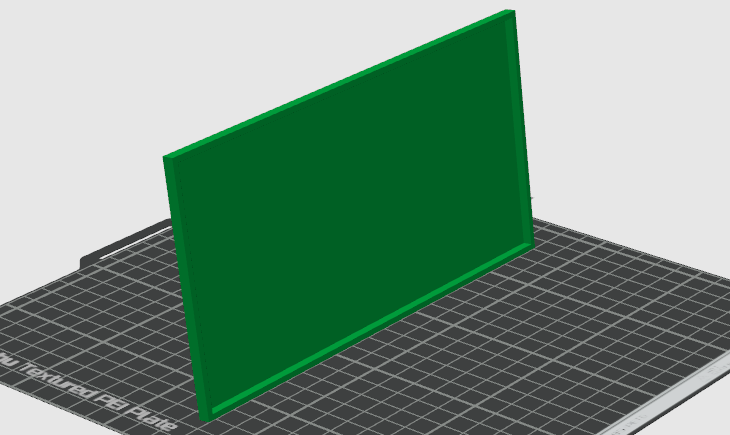 Plateau rectangulaire 205×105 mm – rebords fins