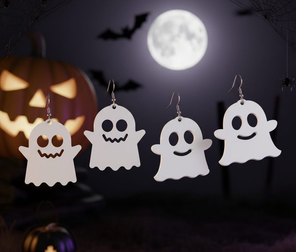 Halloween Ghost Earrings
