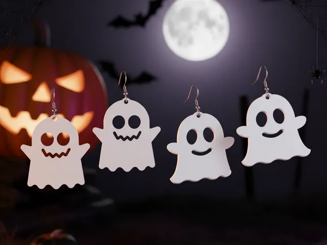 Halloween Ghost Earrings