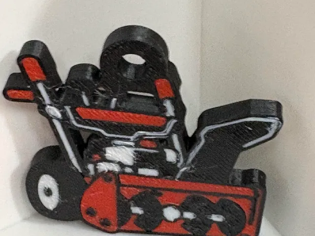 Troy Bilt Snowblower Keychain