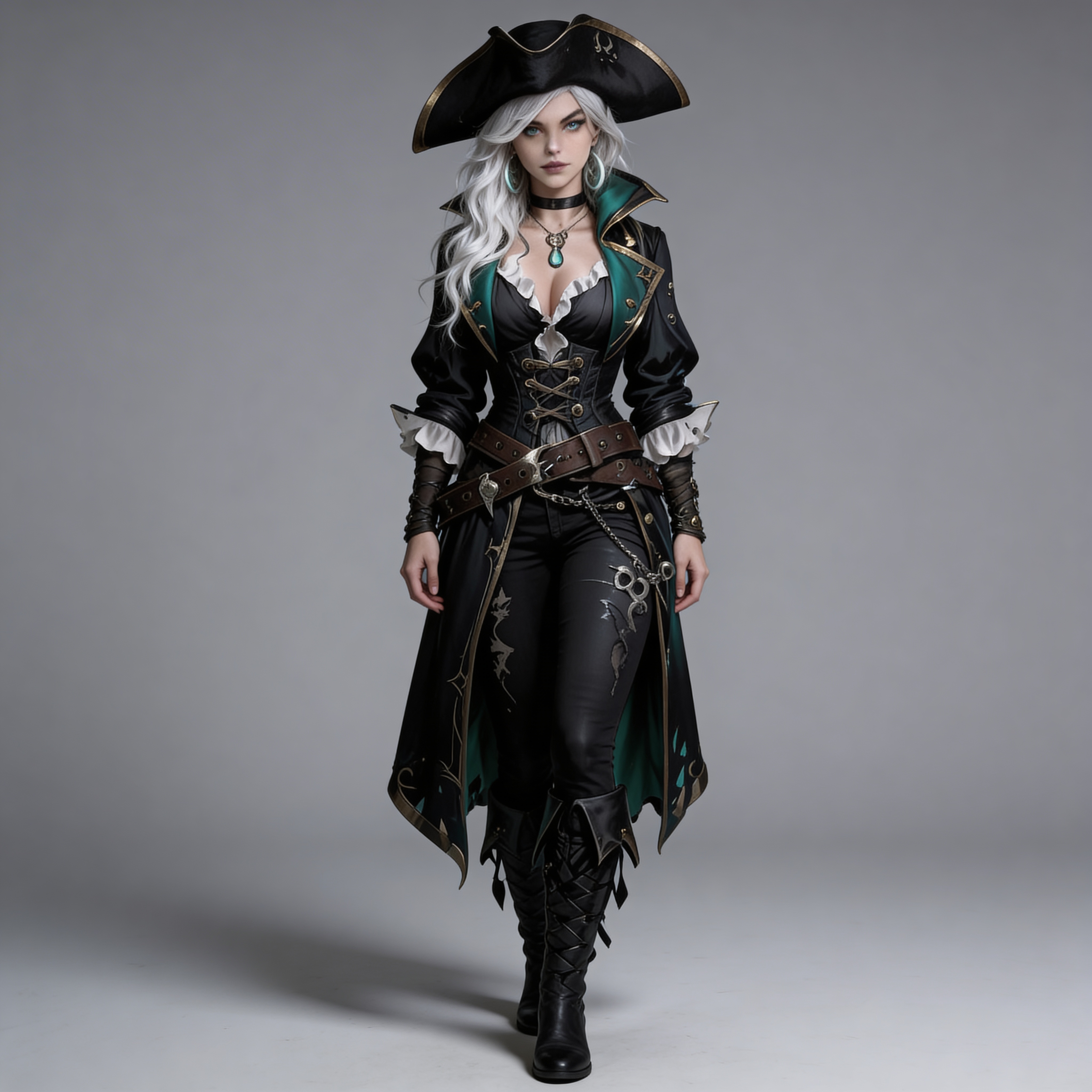 Pirate Woman 1 3D model
