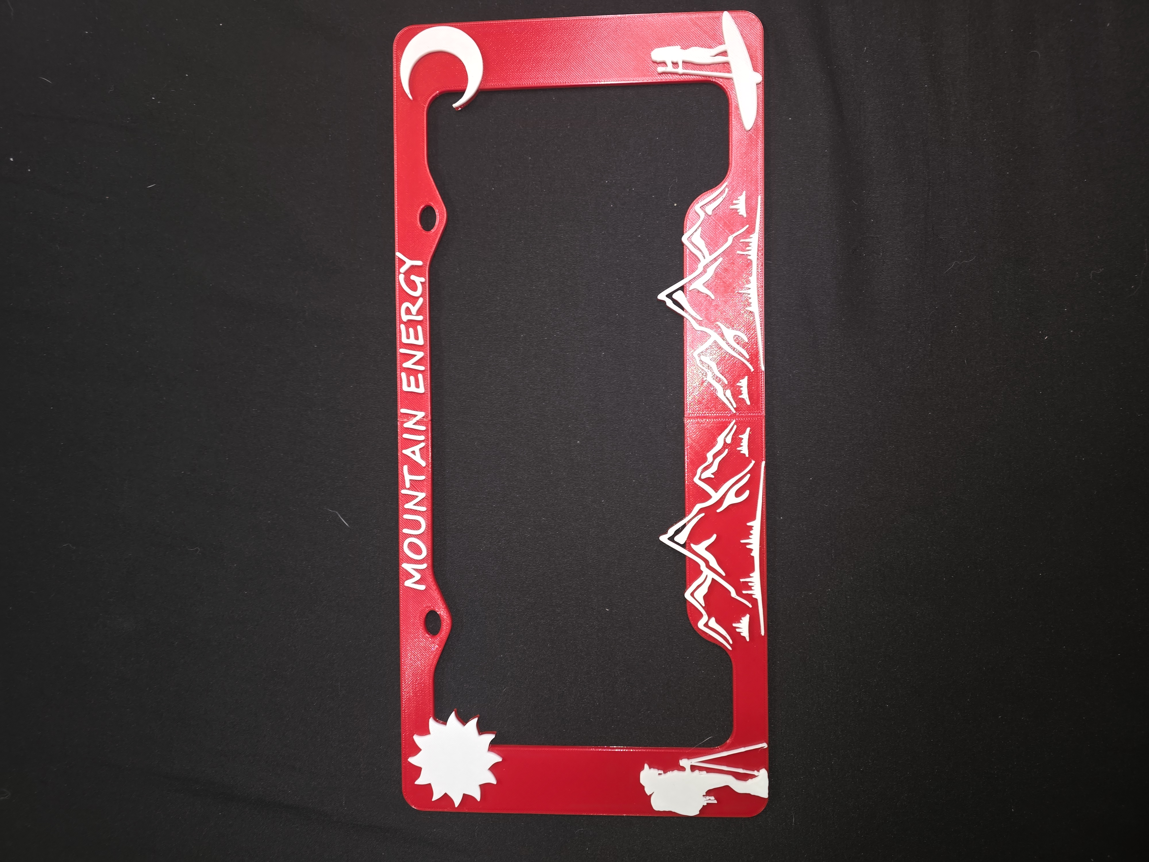 License Plate Cover - Mountains