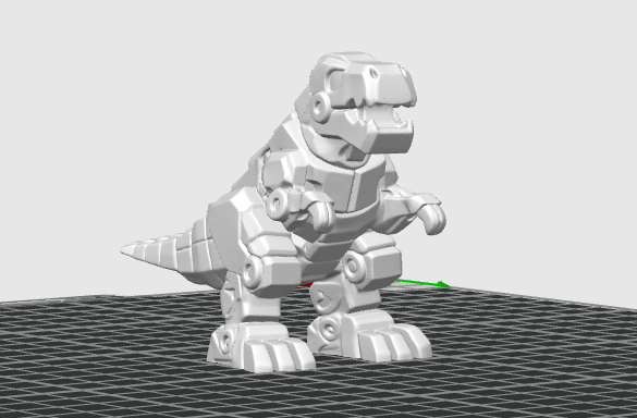 Miniatura 2 do modelo 3D Mecha Tyranosaurus