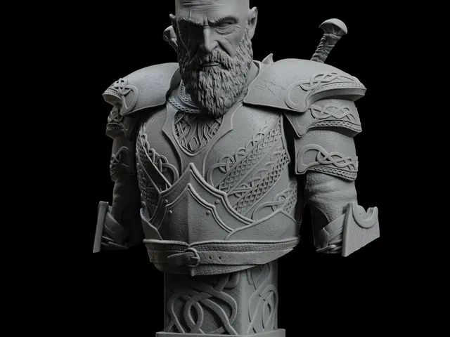 Kratos bust
