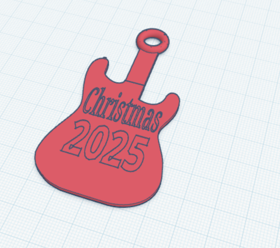 Stratocaster Guitar Ornament
