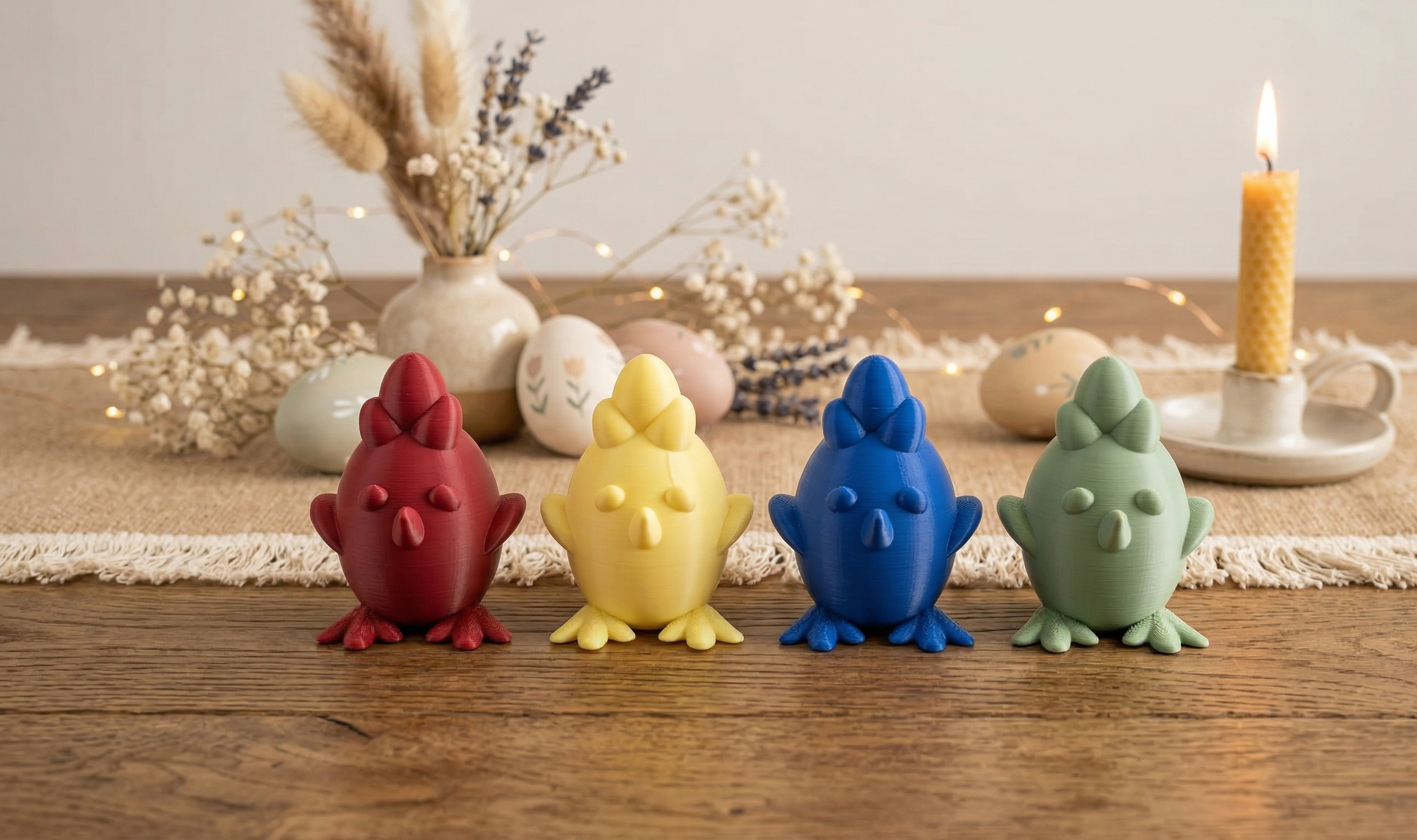 Elegant 3D Printed Filigree Easter Chick-Egg 3D model by kkmmedia3d