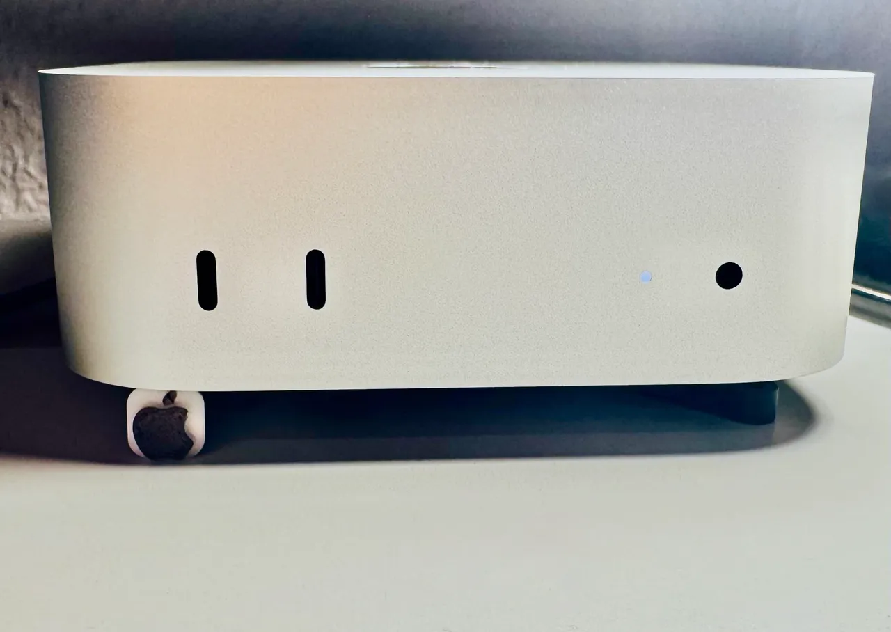 MAC Mini M4 Power Button - Front by mosch | Download free STL