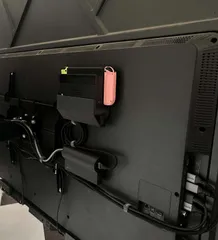 Behind TV Nintendo Switch dock Mount