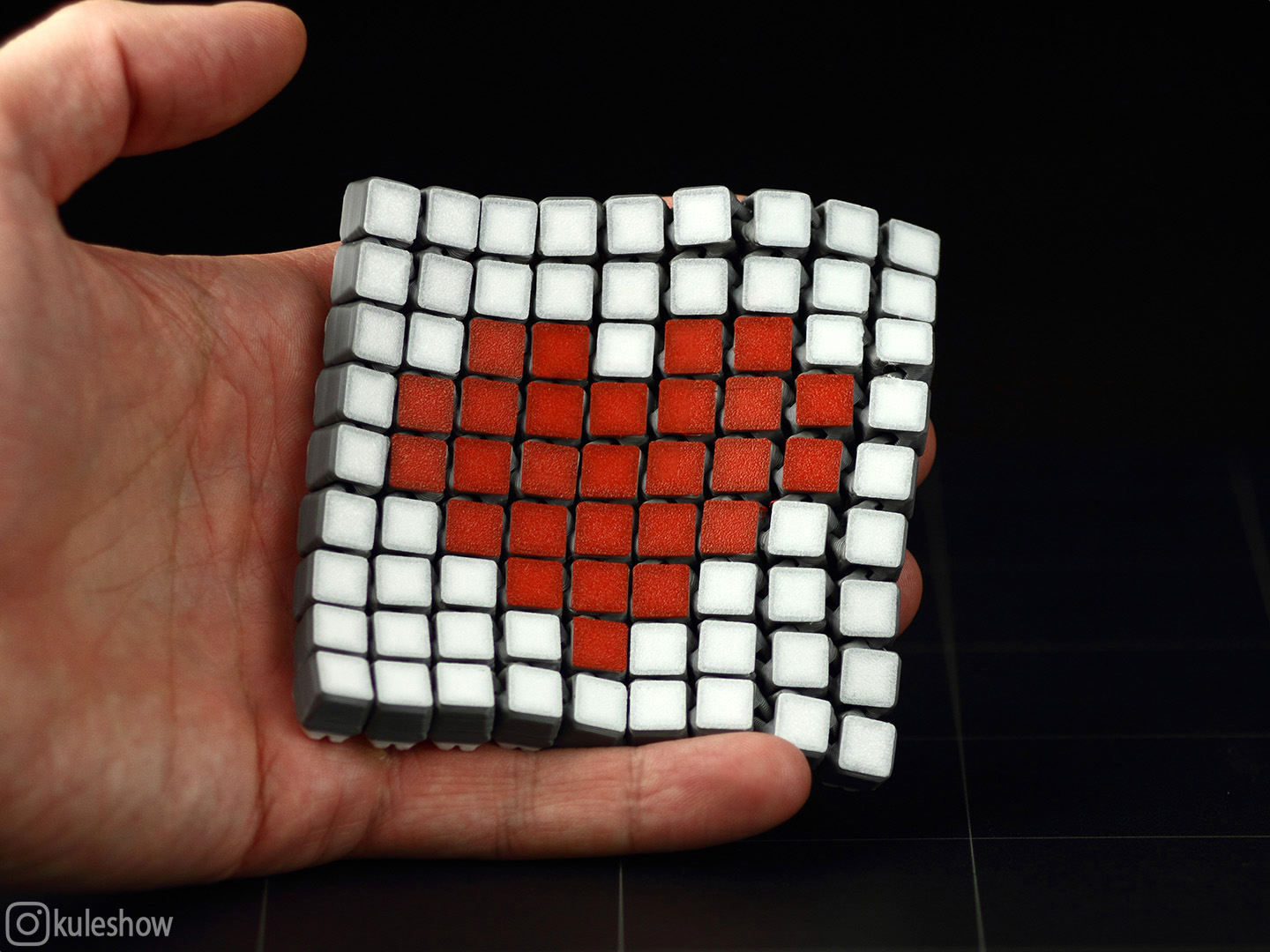 Knitted Flexible Fabric Patch 9x9 — miniatura 3