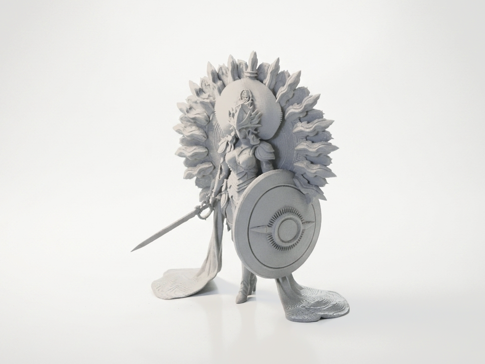 Leona Sun Goddess Statue LOL Champions 3D Printable