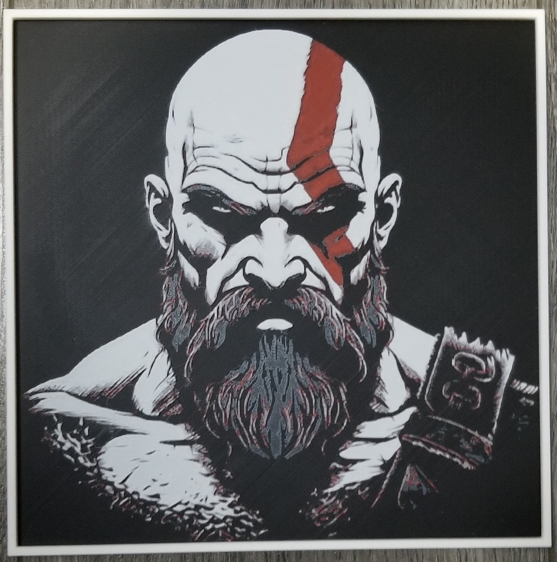 God of War - Kratos Portrait