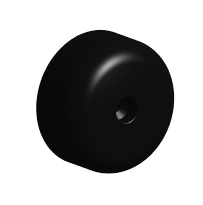 Round furniture foot 18.8mm