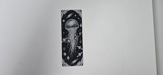 Cosmic Jellyfish Galaxy Bookmark