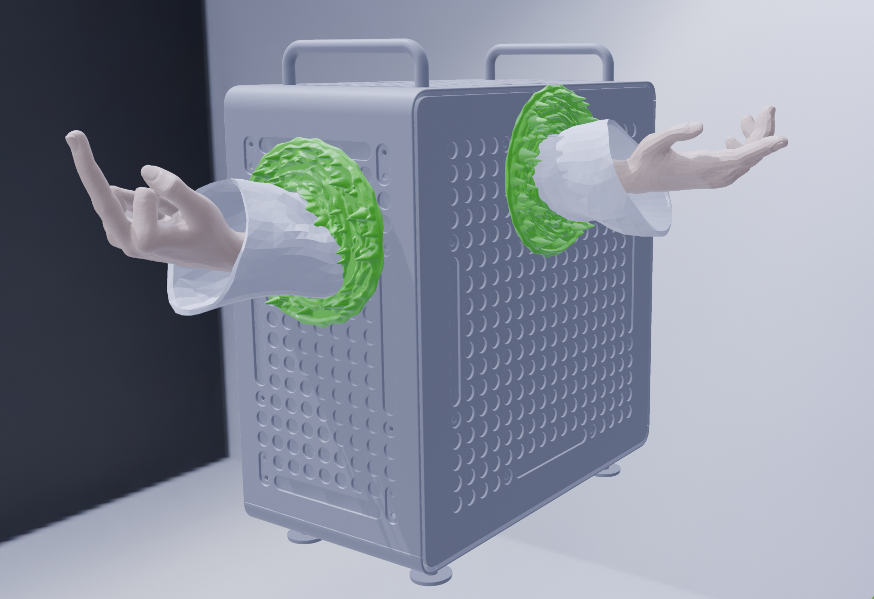 Extra Hand Cooler Master - Qube 540 Atachment
