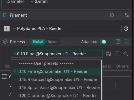 Better Print Settings for Snapmaker Orca