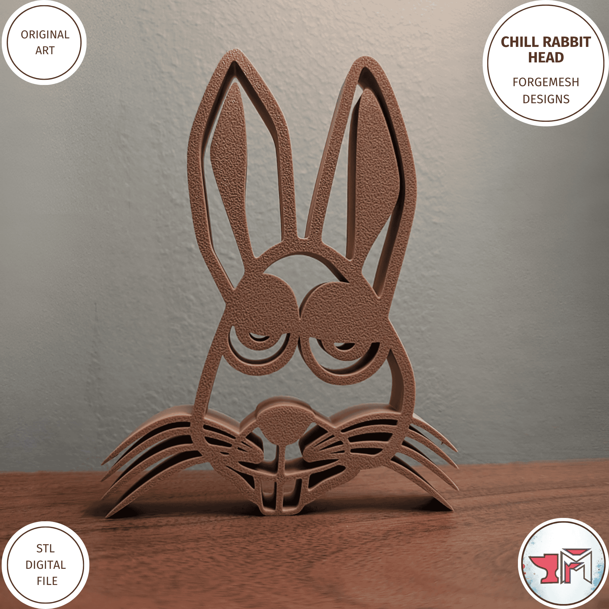 Chill Rabbit Head