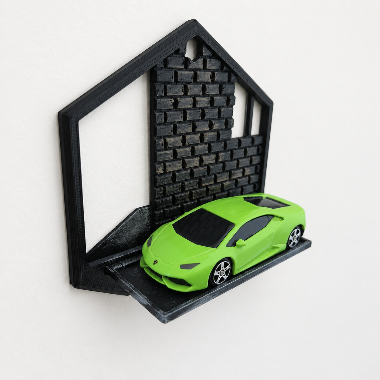 1:64 Toy Car Display Shelf Wall Mount