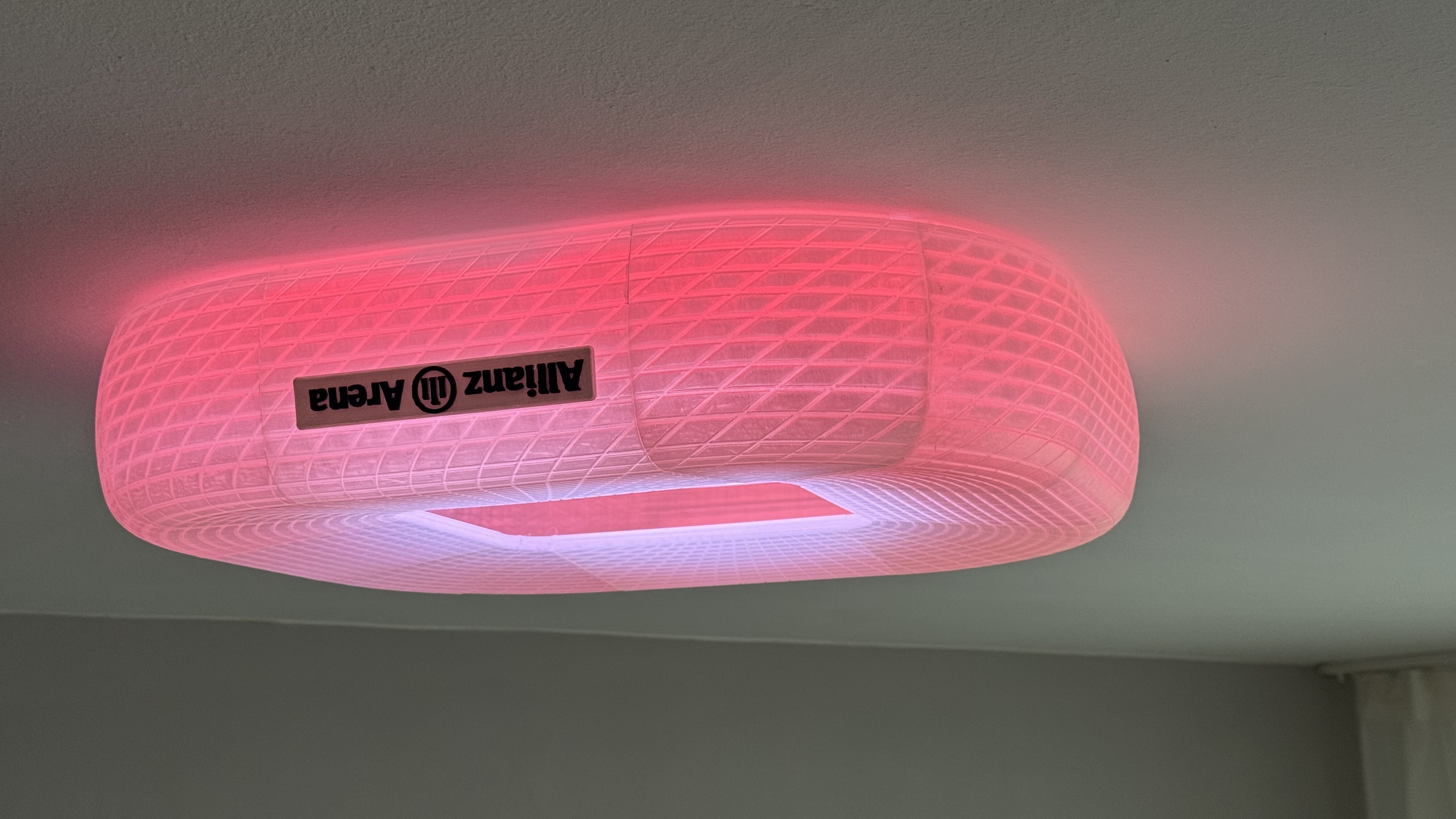 Allianz Arena FC Bayern Stadium Ceiling Lamp