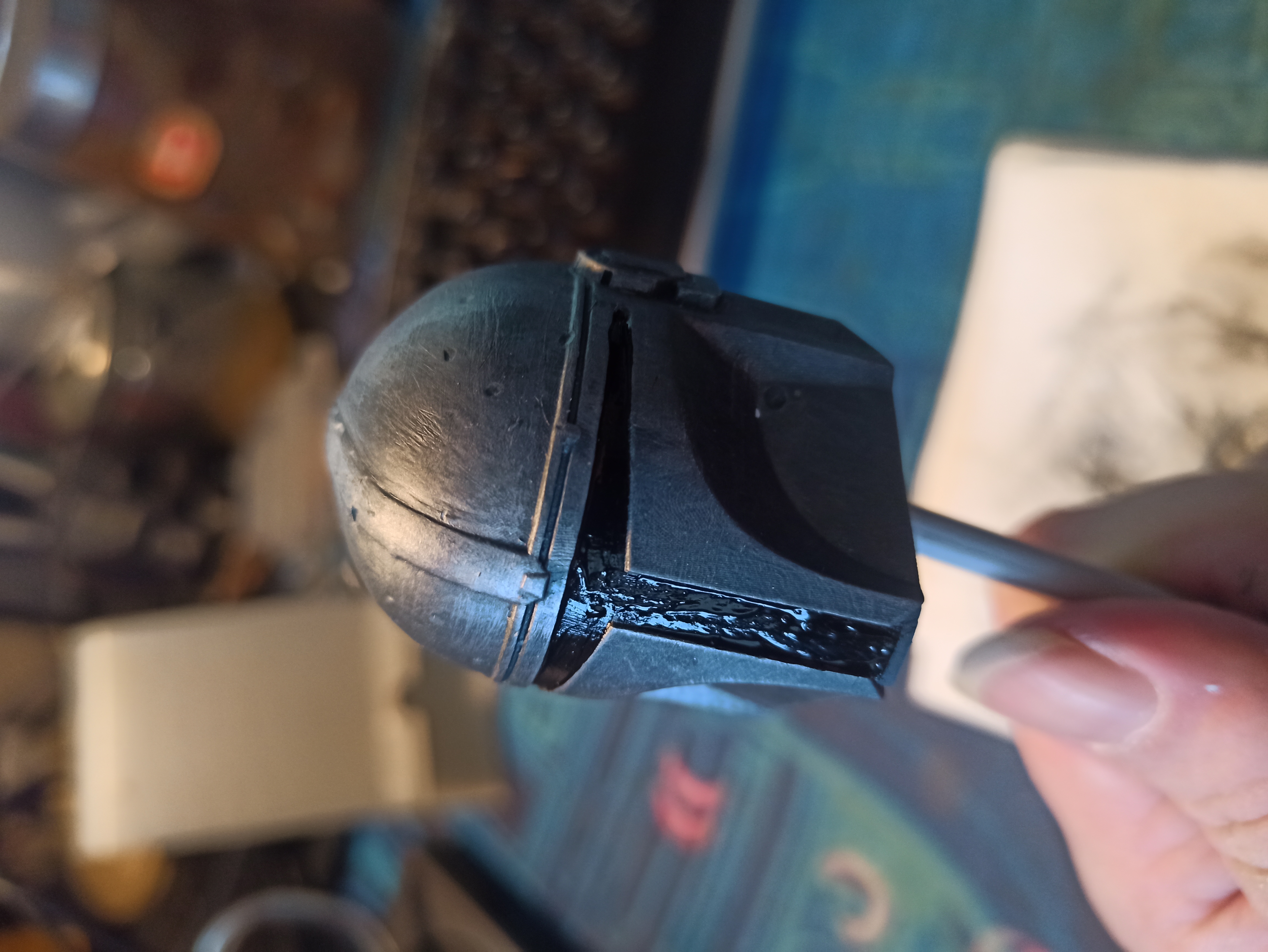 Beerbottle helmet "Mando"