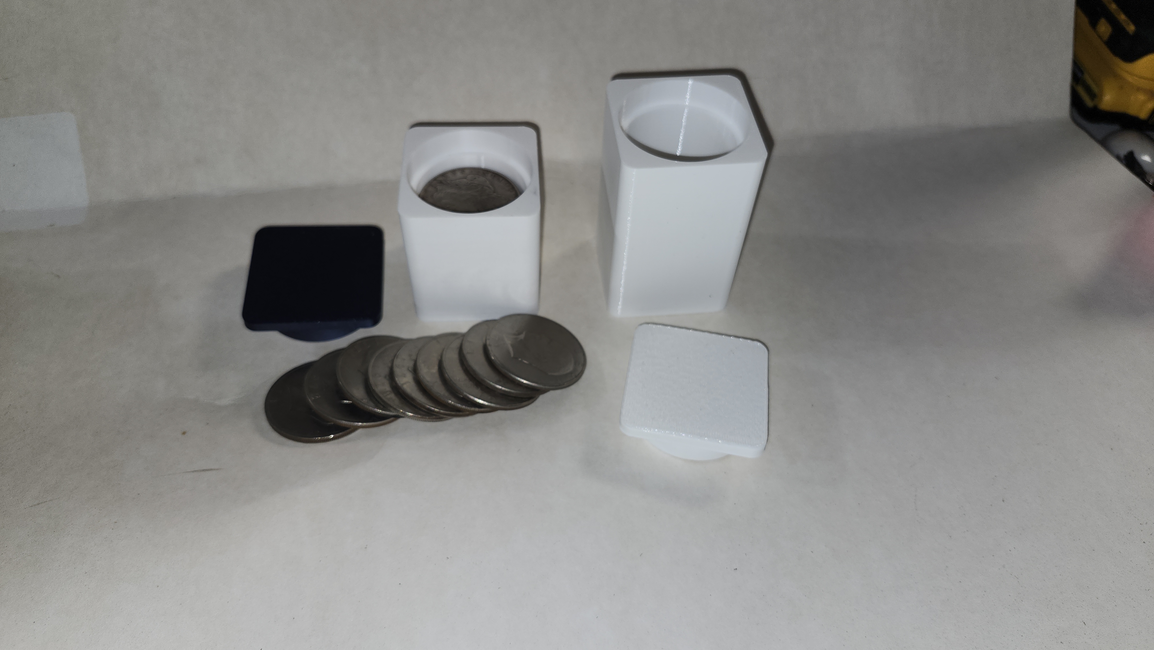 40 mm silver dollar coin tubes