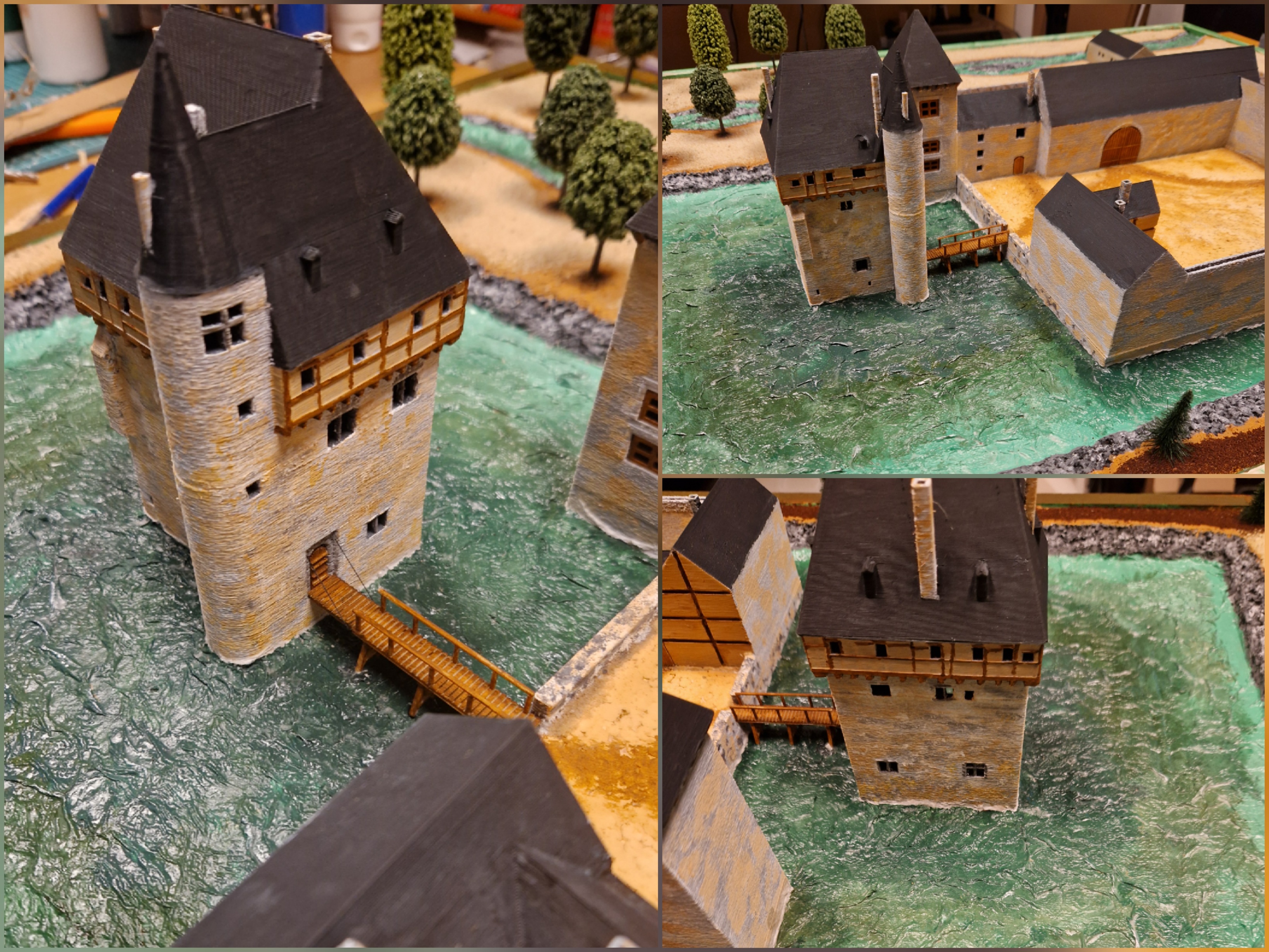 Medieval Fortified Keep / Dungeon – Crupet Project (1:150)