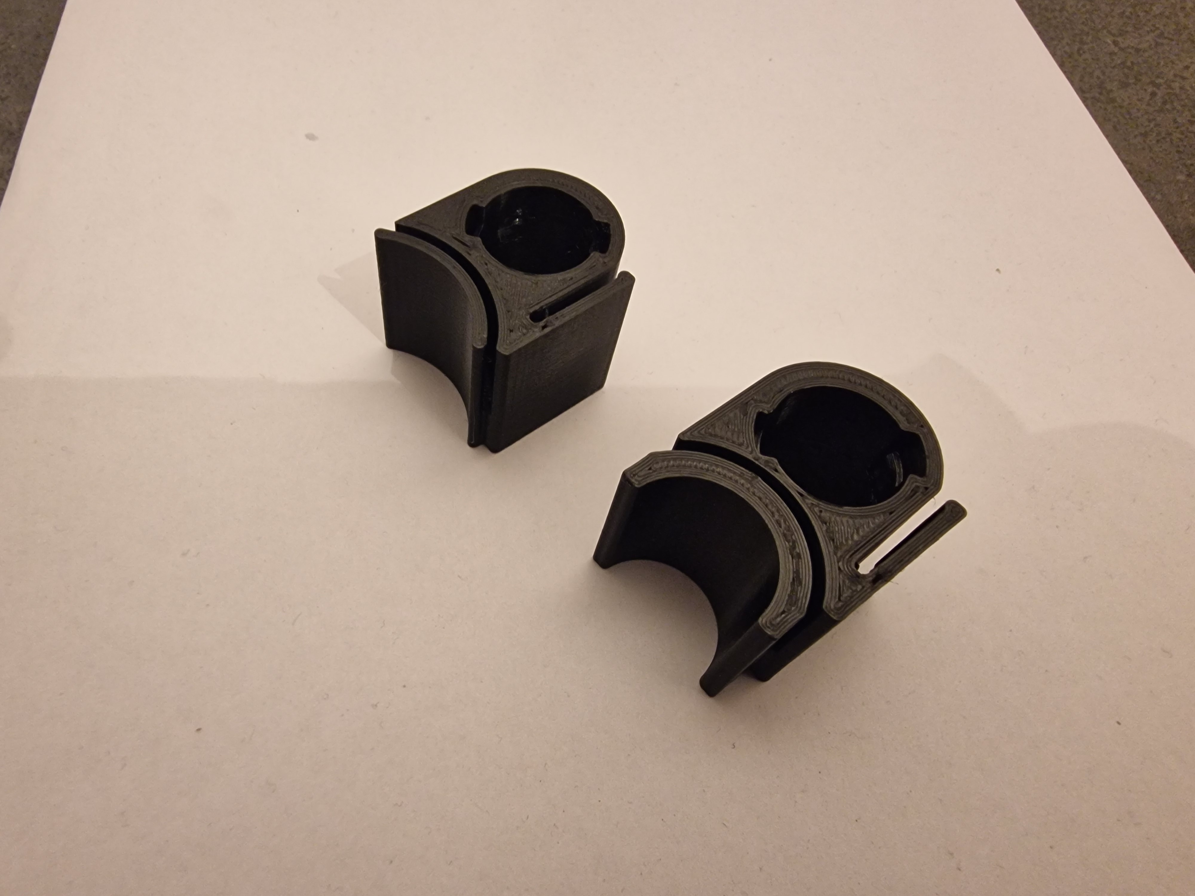 Roadlok motorcycle disc lock pin carrier 33mm & 21mm pipe
