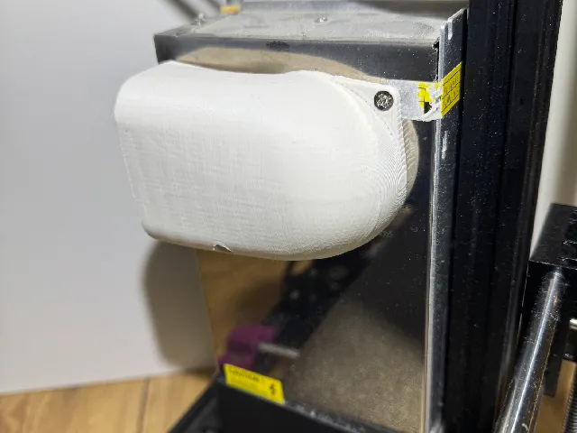 Anet A8 Power supply fan duct