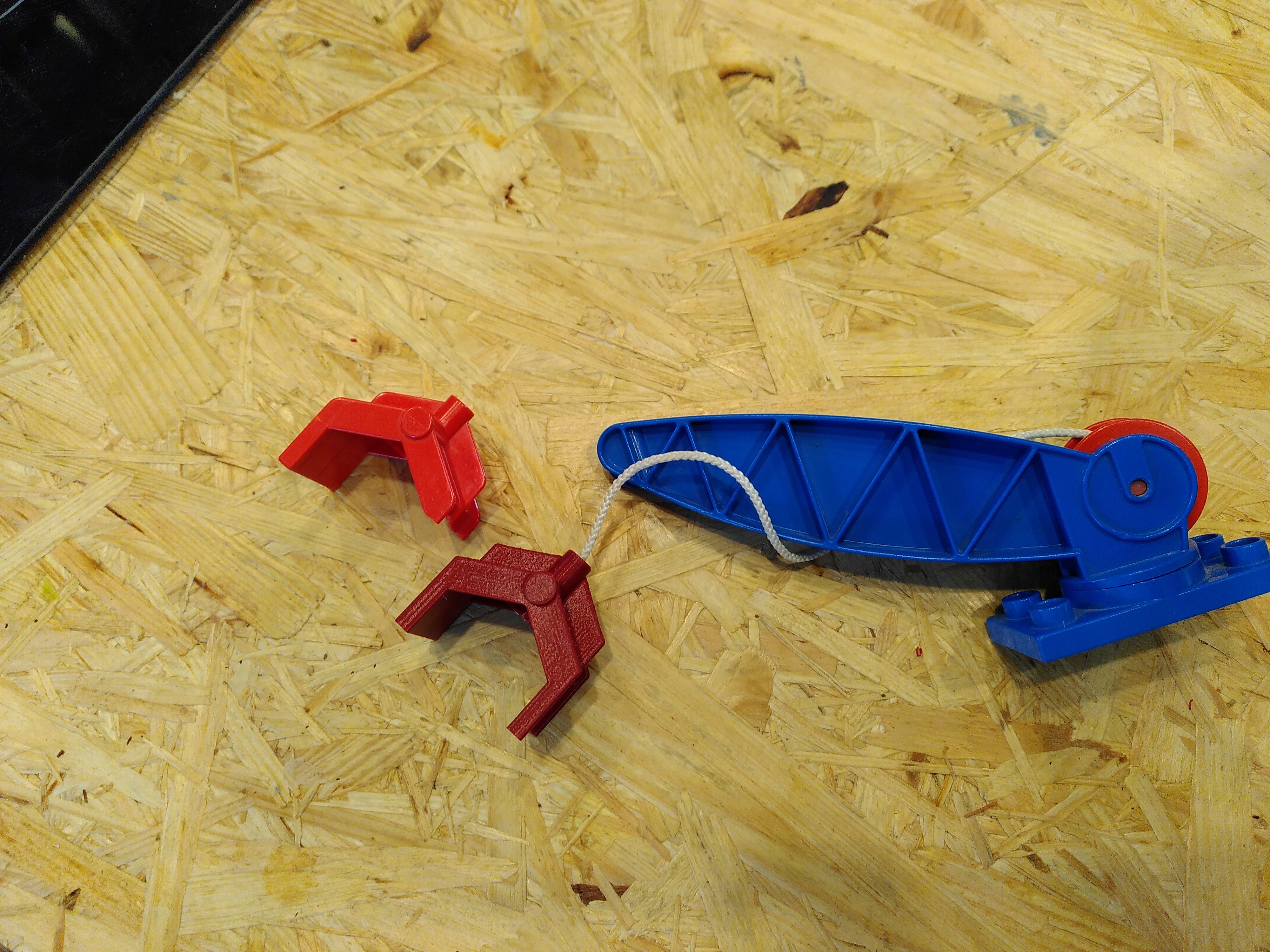 Lego Duplo Crane Jaws 4542