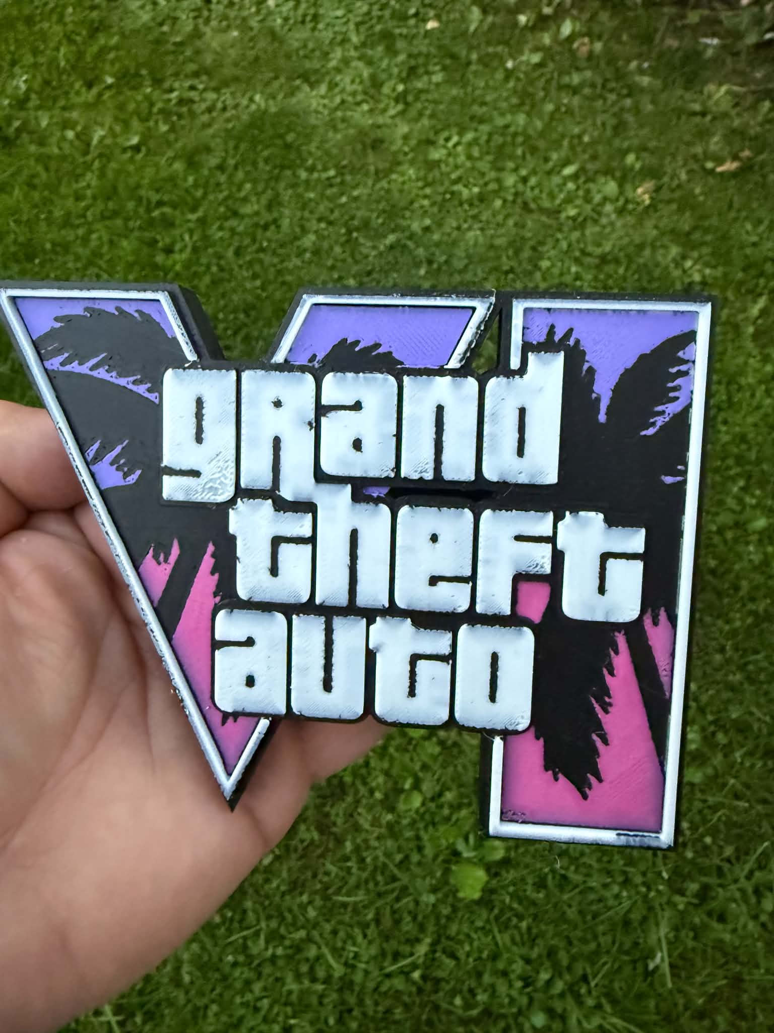 GTA 6 logo, Grand theft auto