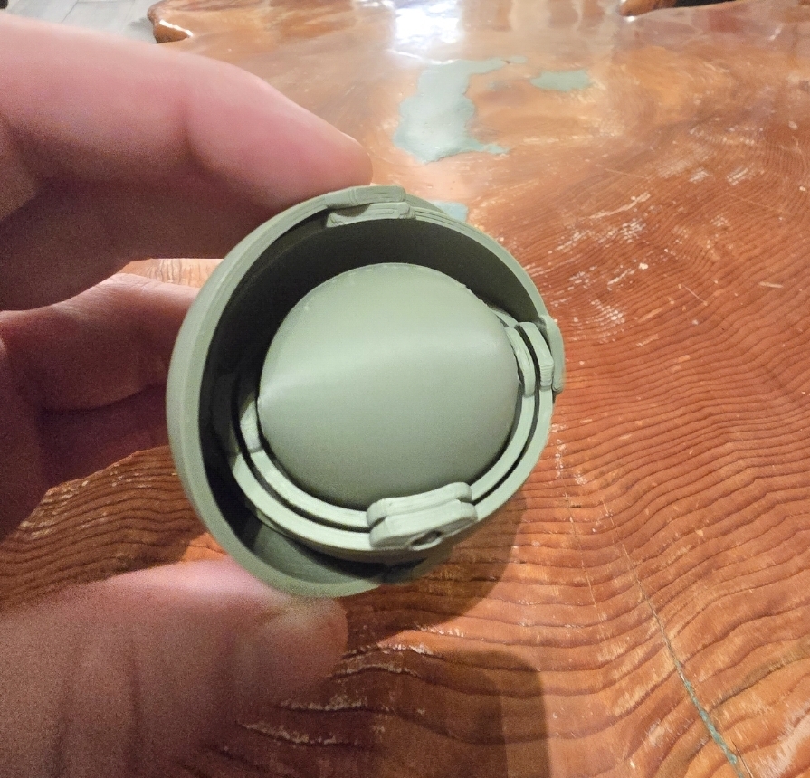 Gyro-sphere fidget toy