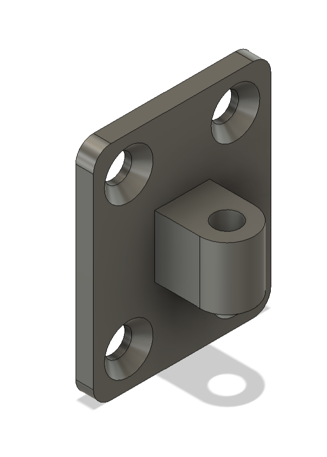 Miniatura 5 do modelo 3D Flashforge AD5X Logitech C270 camera mount