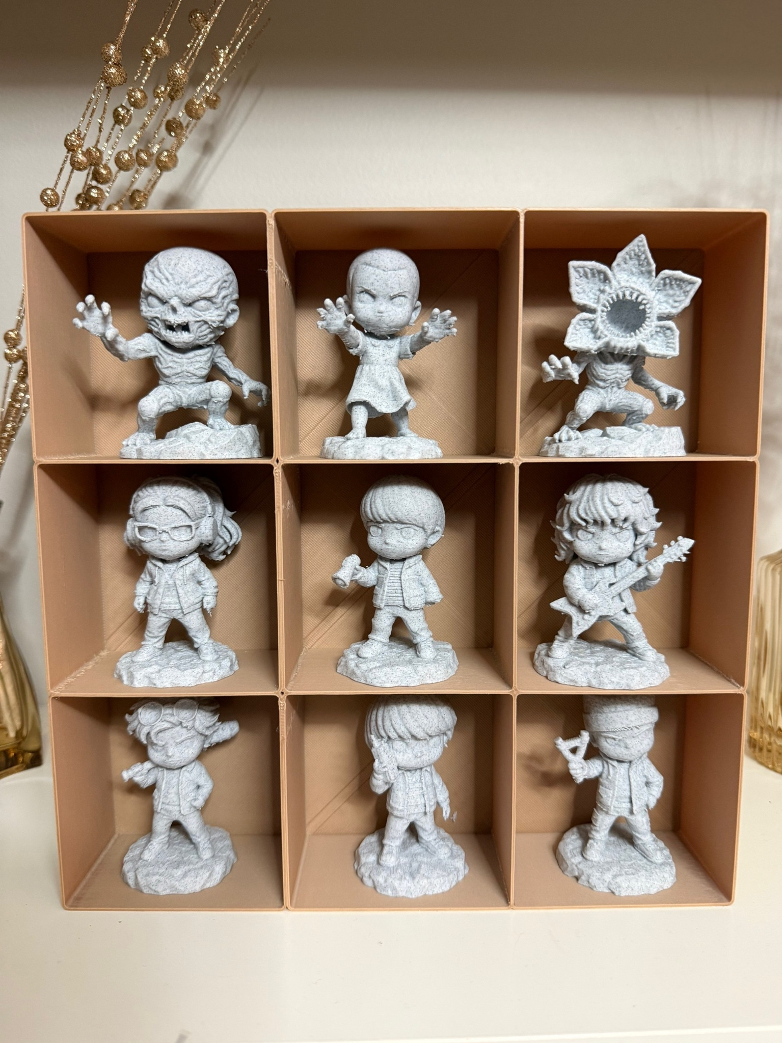 Stranger Things Chibi Collection - 9 Mini Figures
