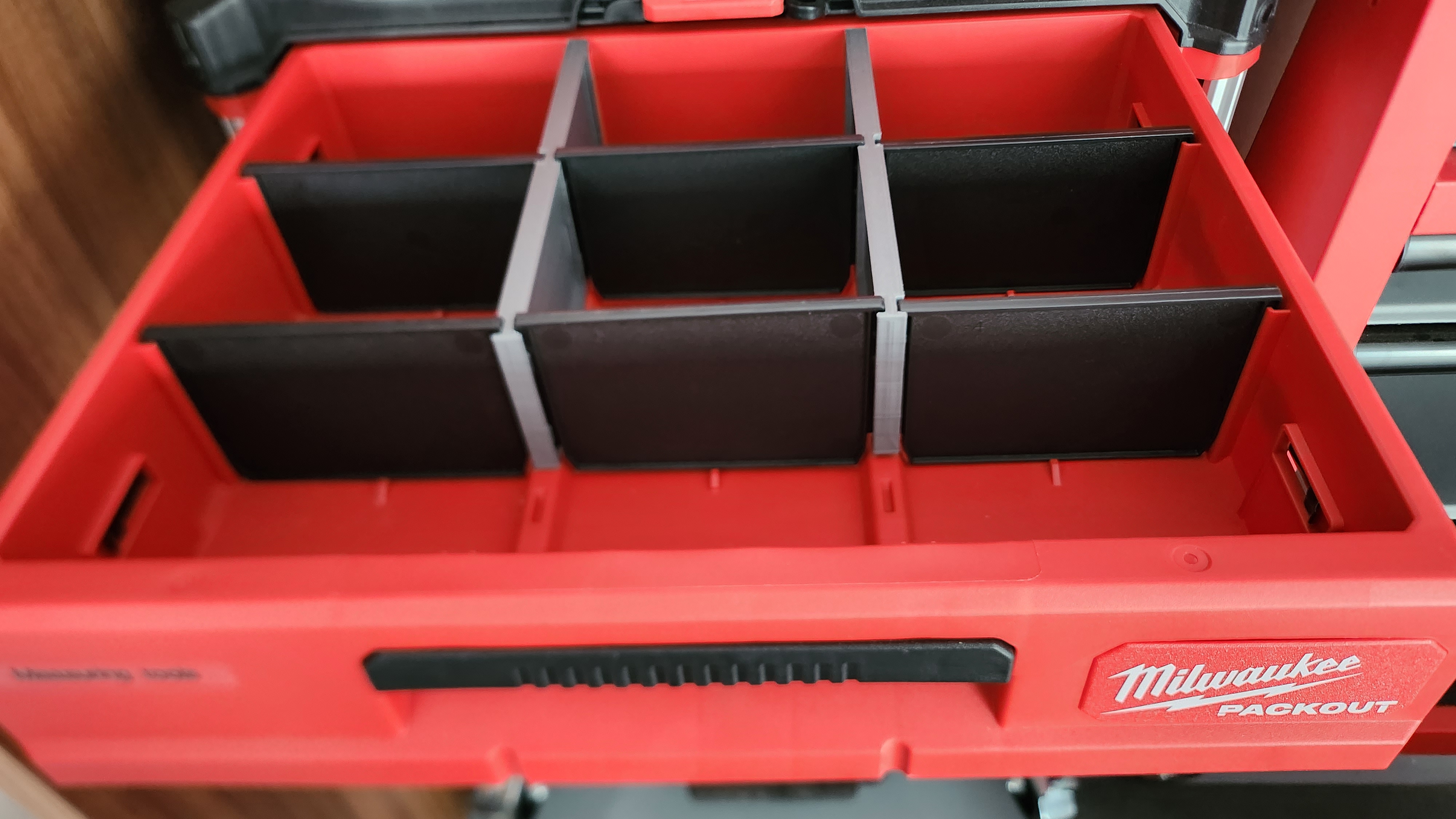 Partial dividers for Packout 3-drawer toolbox — miniatura 5