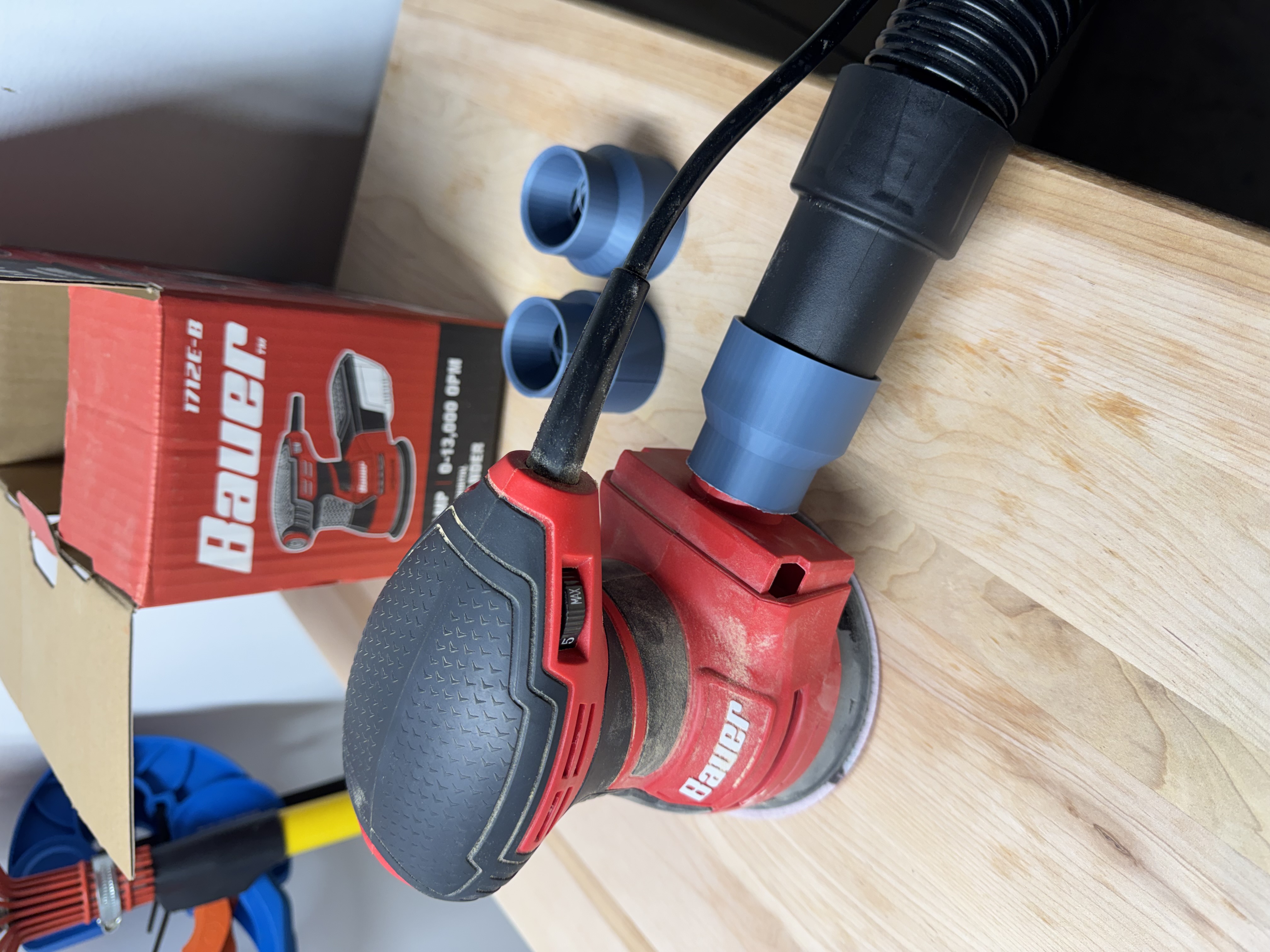 Parametric Shop Vac Sander Adapter Adapter
