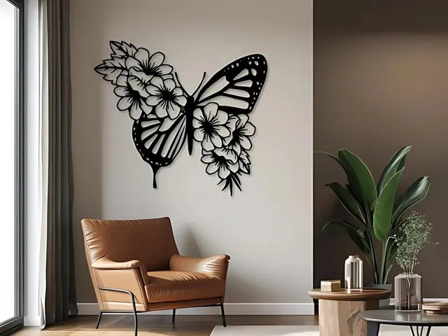 WallArt - Butterfly 008