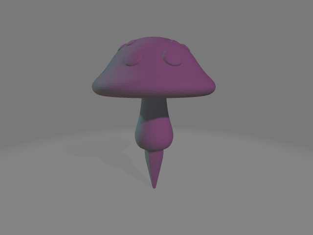 Garden Mushroom