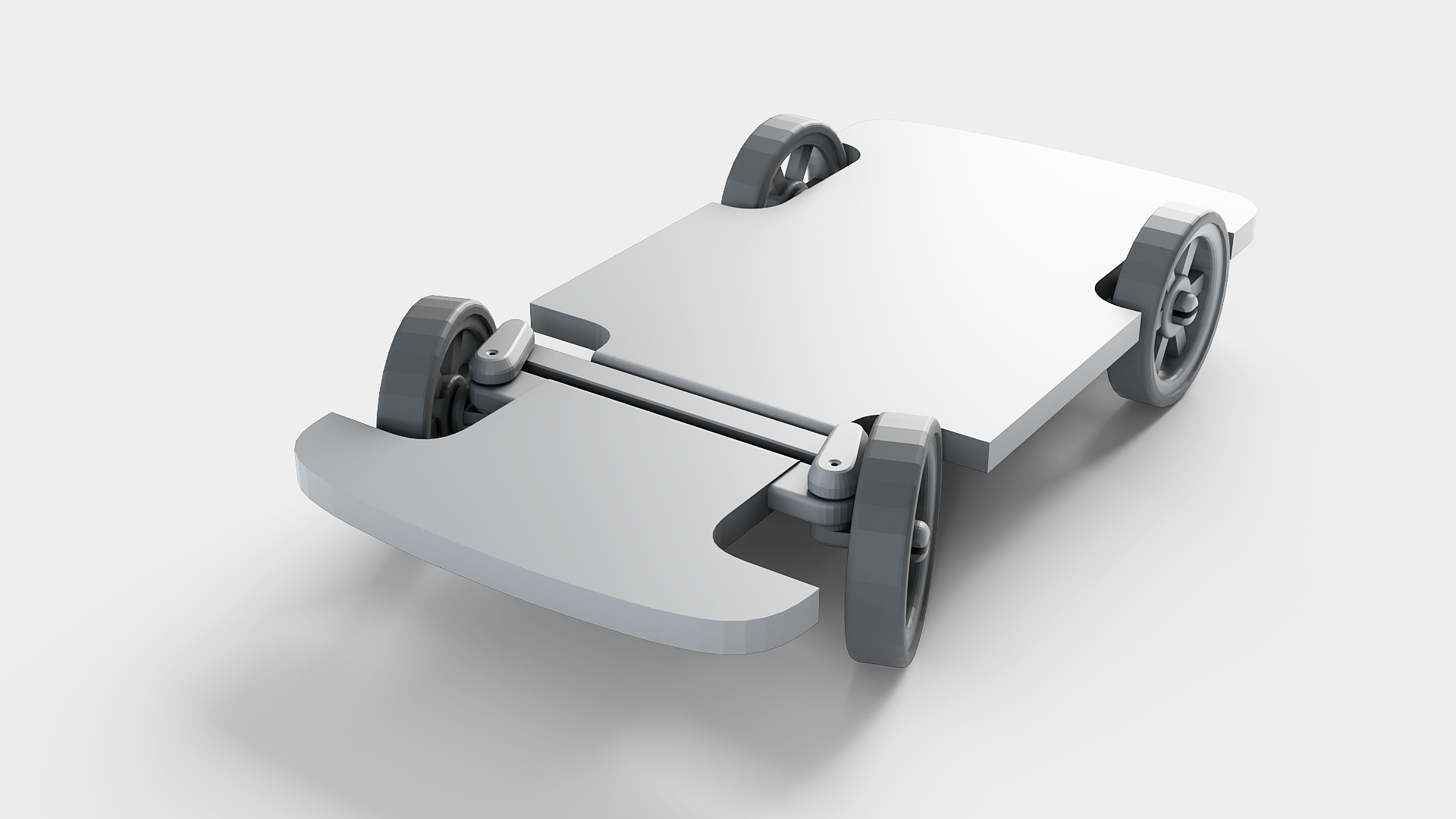 Toy car chassis