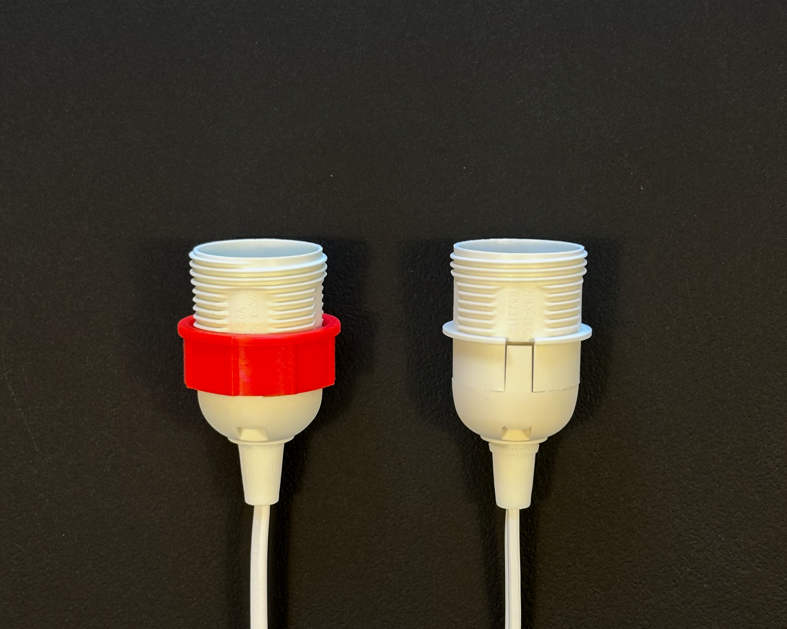 Pendant Light Socket Adapter Ring 3D model