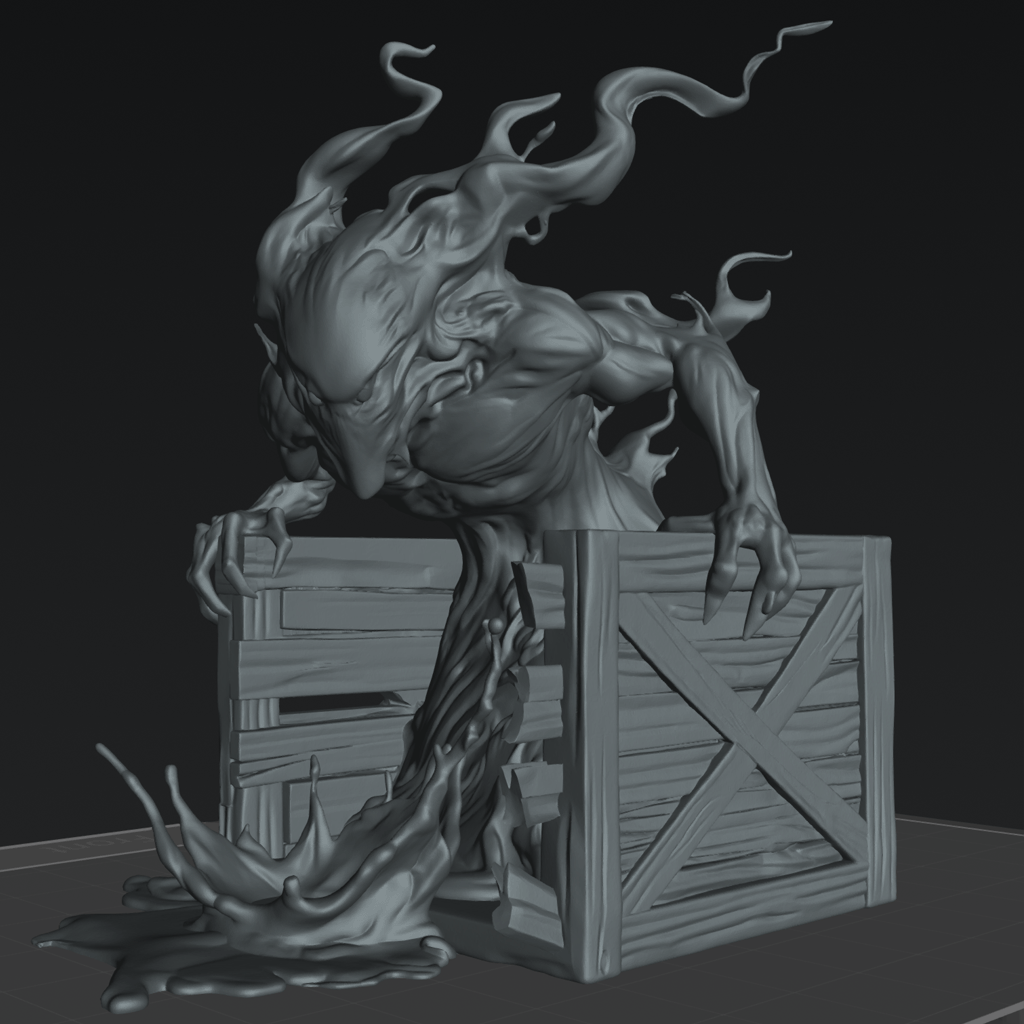 Crate Lurker Monster Beast - The Eightpints The Docks