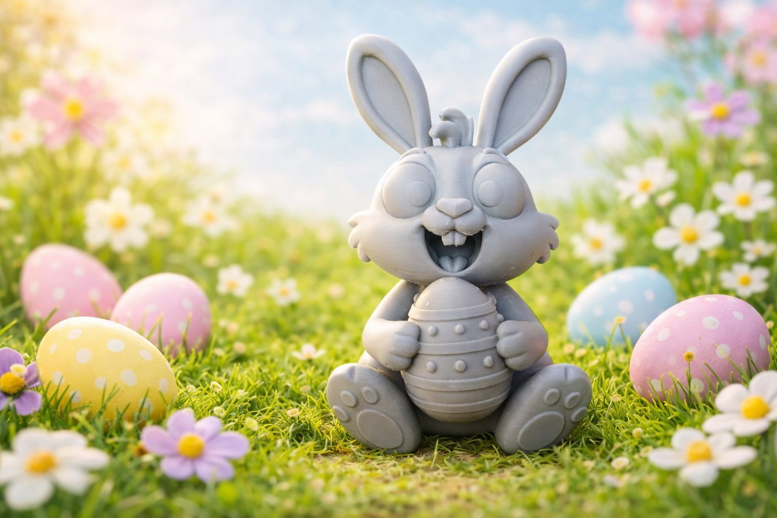 Easter Bunny 3D model by Senki_86