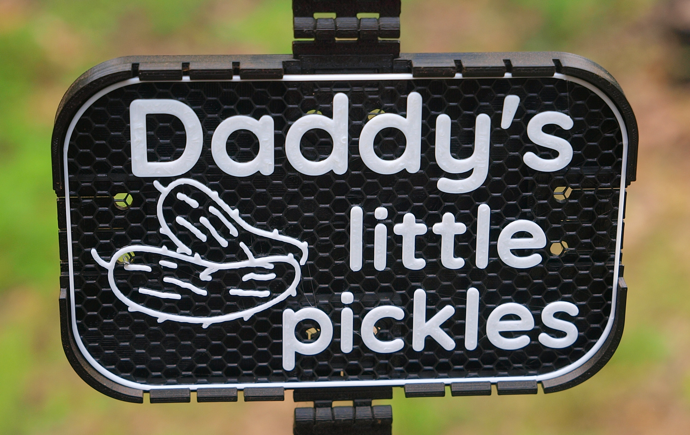 Daddy's Little Pickles sign