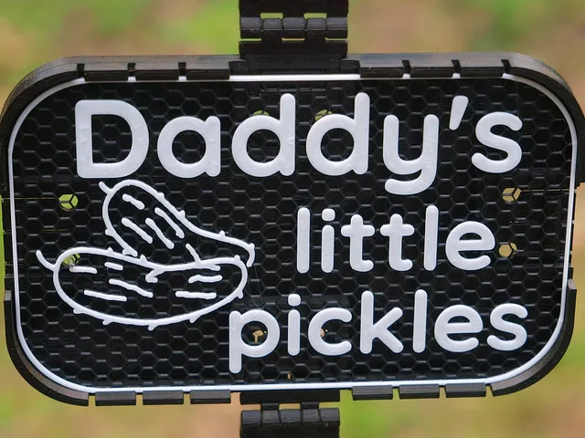 Daddy's Little Pickles sign